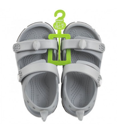 Crocs Crocband Cruiser Shark Sandal Light Grey 210031-007 (CR336-a) sandals