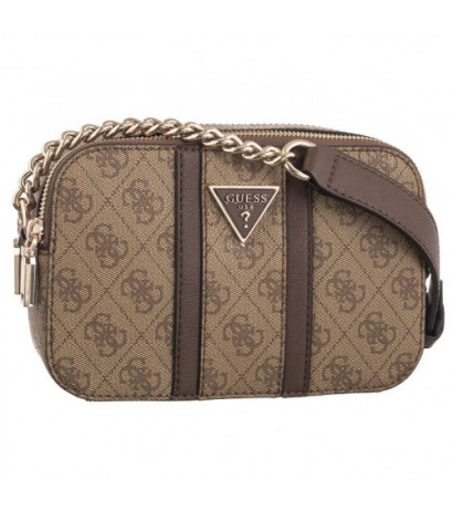 Guess Noreen Camera Crossbody HWSG90 00140 Latte Logo/Brown (GU611-a) handbag