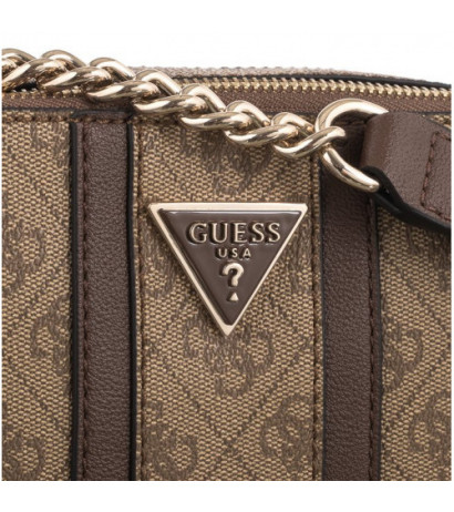 Guess Noreen Camera Crossbody HWSG90 00140 Latte Logo/Brown (GU611-a) handbag