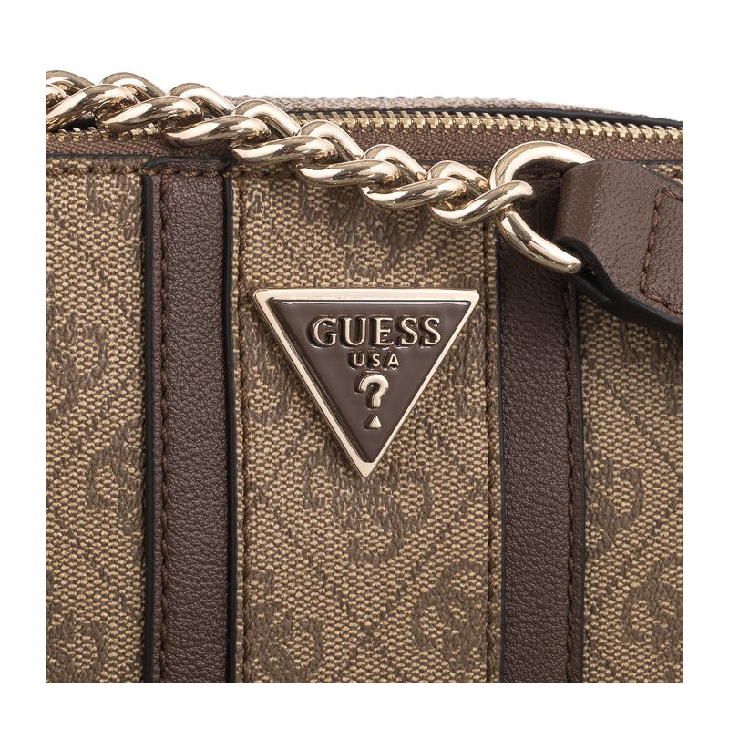 Guess Noreen Camera Crossbody HWSG90 00140 Latte Logo/Brown (GU611-a) handbag