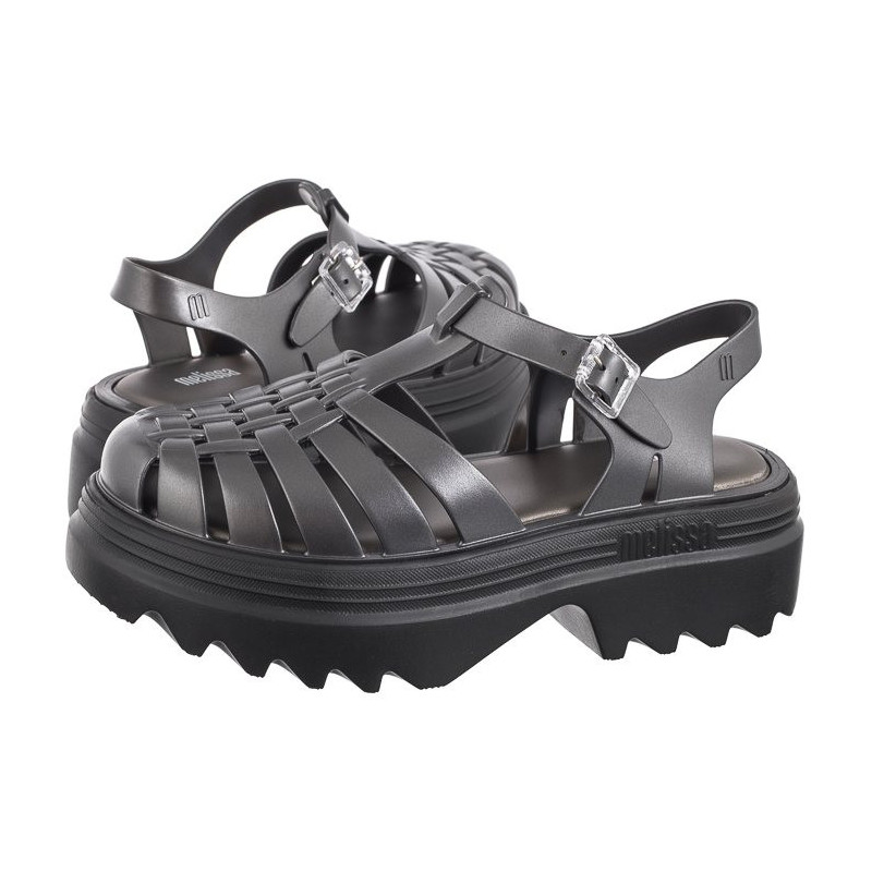 Melissa Possession Platform II 35818/AX291 Black/Silver  (ML322-a) sandals