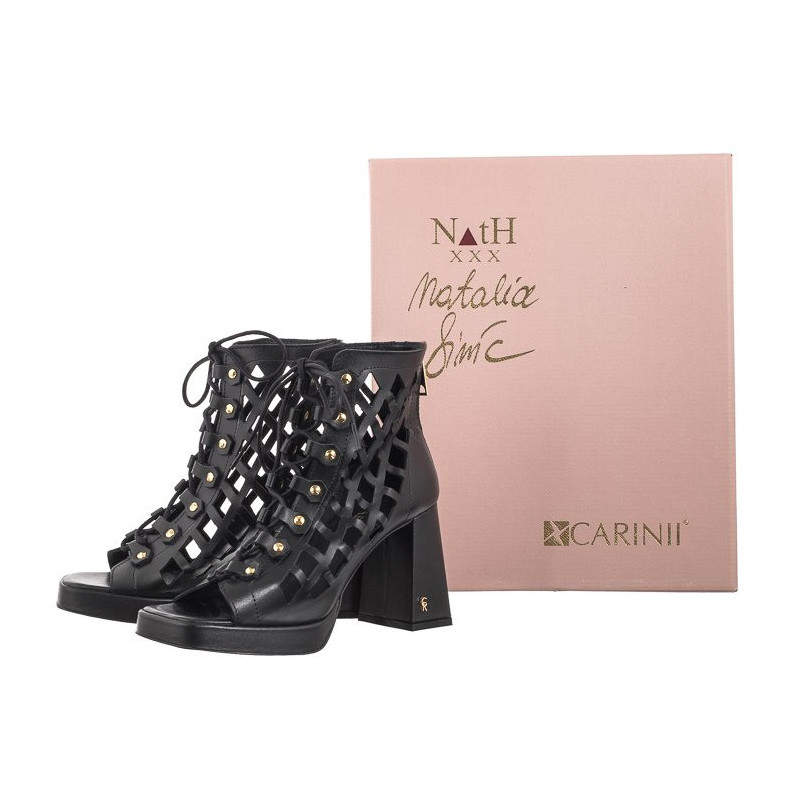 Carinii Czarne B9434__-E50-000-000-G08 (CI775-b) shoes