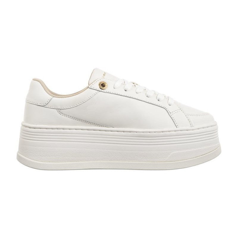 Tommy Hilfiger TH Platform Sneaker Lthr FW0FW08209 YBL Ecru (TH1128-a) spordijalatsid