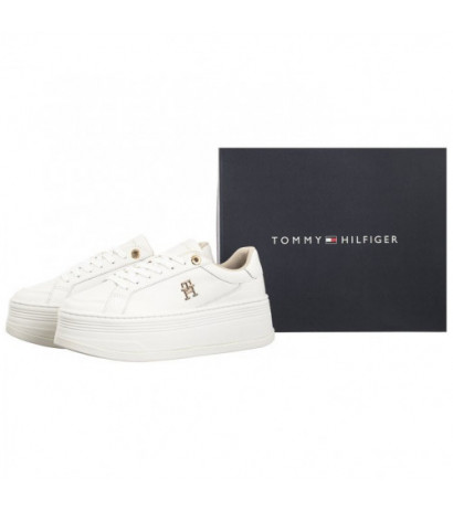 Tommy Hilfiger TH Platform Sneaker Lthr FW0FW08209 YBL Ecru (TH1128-a) spordijalatsid