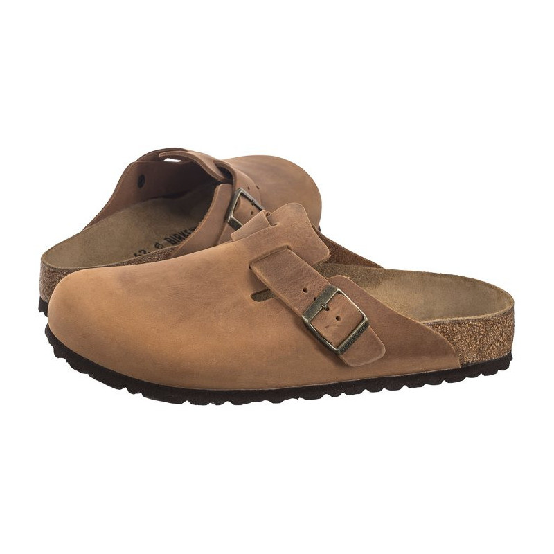 Birkenstock Boston BS Cognac 1028179 (BK212-c) čības