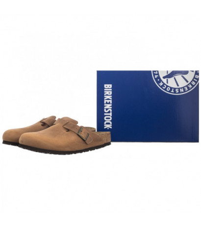 Birkenstock Boston BS Cognac 1028179 (BK212-c) čības