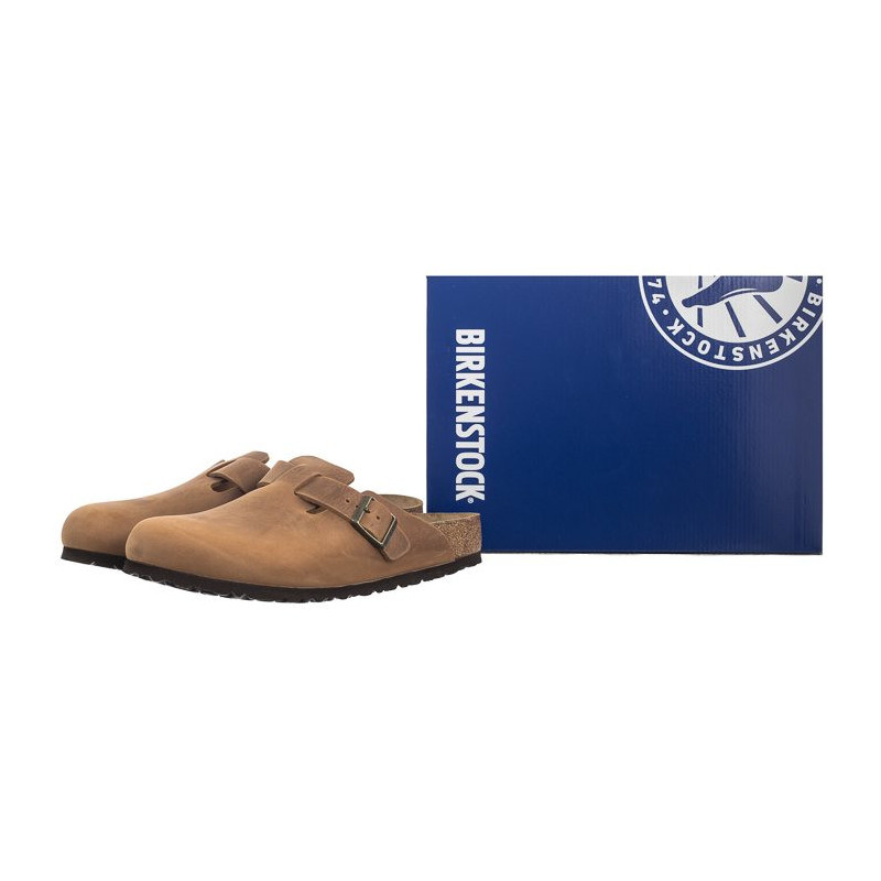 Birkenstock Boston BS Cognac 1028179 (BK212-c) čības