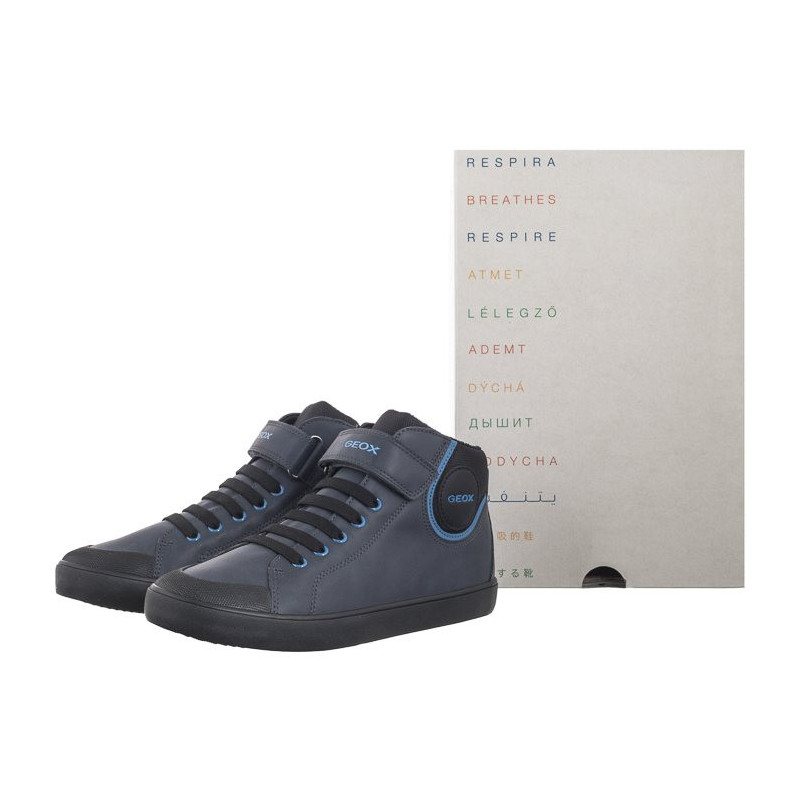 Geox J Gisli B. C - Wax.Syn+Nylon Navy/Lt Blue J465CC 0MEFU C0693 (GE177-a) spordijalatsid