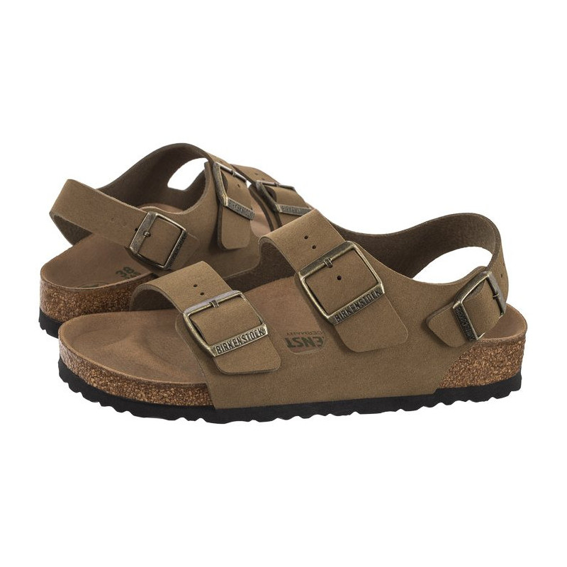 Birkenstock Milano BS Soft Birki Vegan Pine Green 1028695 (BK274-a) sandaalid