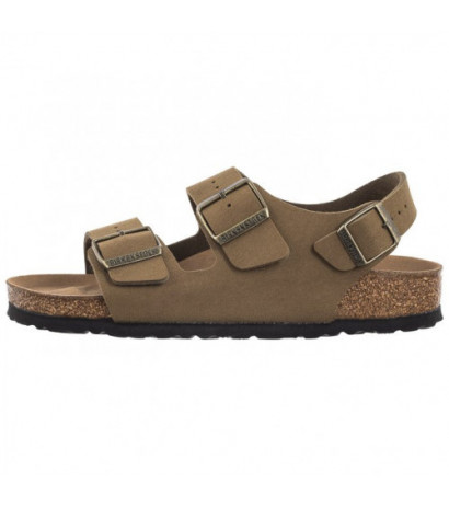 Birkenstock Milano BS Soft Birki Vegan Pine Green 1028695 (BK274-a) sandalai