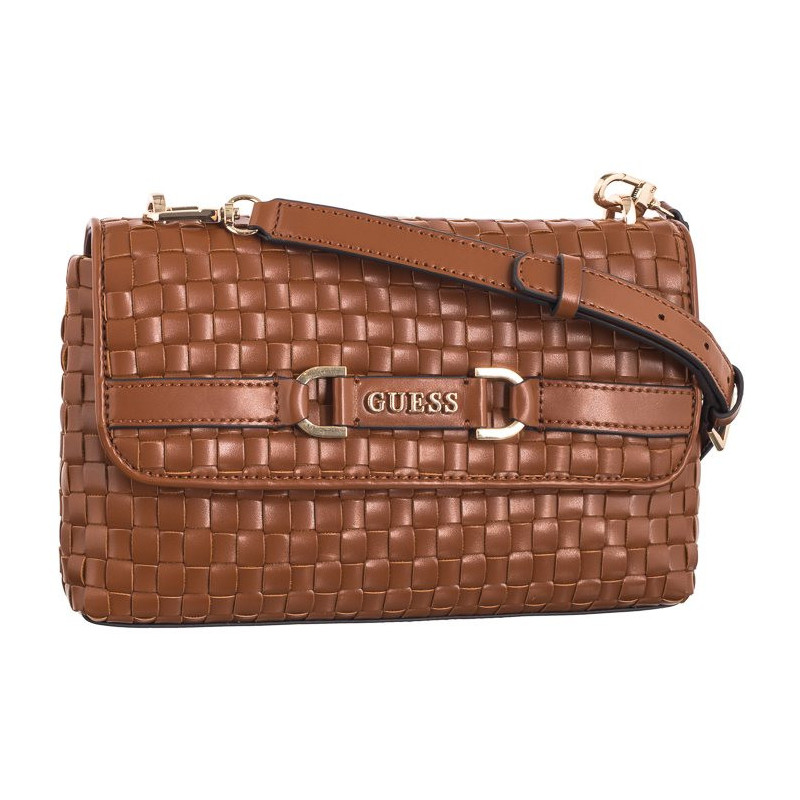 Guess Majka Crossbody Flap HWWG93 26200 Cognac (GU622-a) handbag