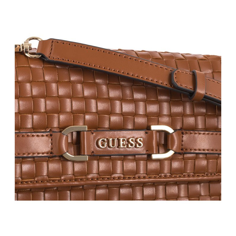 Guess Majka Crossbody Flap HWWG93 26200 Cognac (GU622-a) handbag