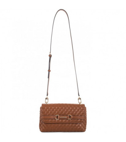 Guess Majka Crossbody Flap HWWG93 26200 Cognac (GU622-a) handbag