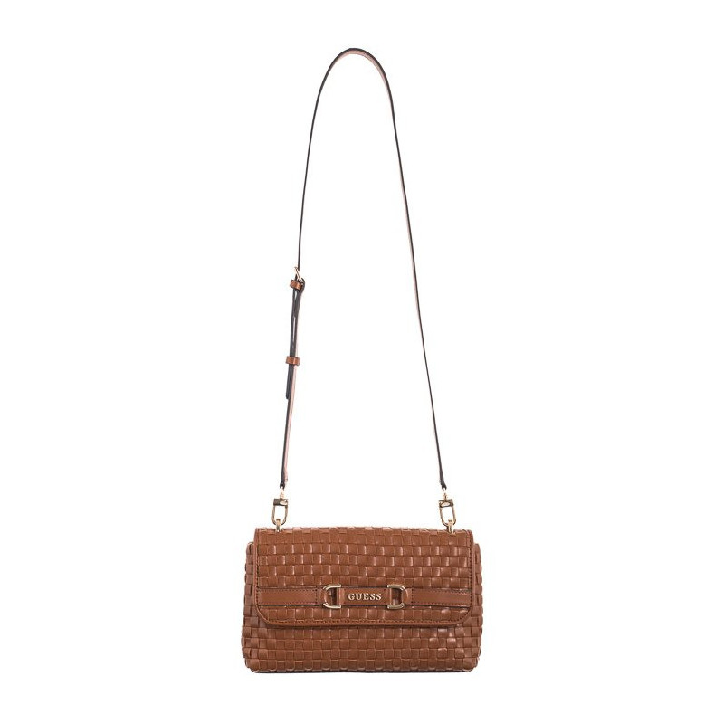 Guess Majka Crossbody Flap HWWG93 26200 Cognac (GU622-a) handbag