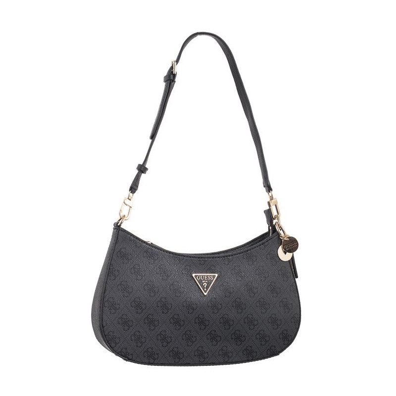 Guess Noelle Top Zip Shoulder Bag HWBG78 79180 Coal Logo (GU472-c) handbag