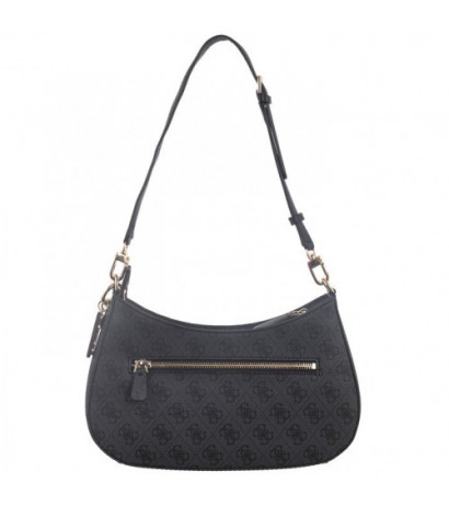 Guess Noelle Top Zip Shoulder Bag HWBG78 79180 Coal Logo (GU472-c) käekott