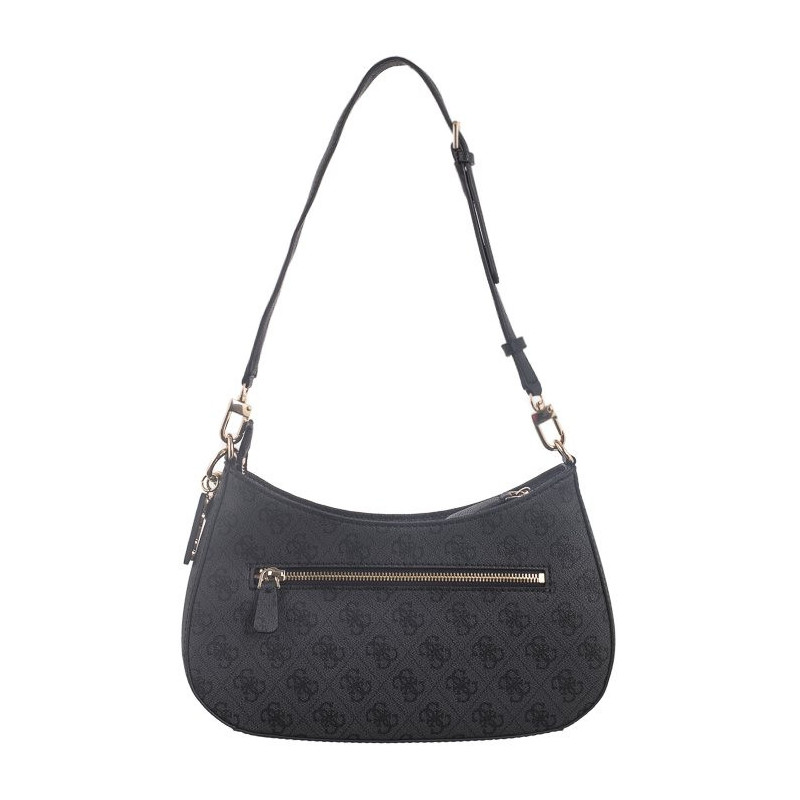 Guess Noelle Top Zip Shoulder Bag HWBG78 79180 Coal Logo (GU472-c) handbag