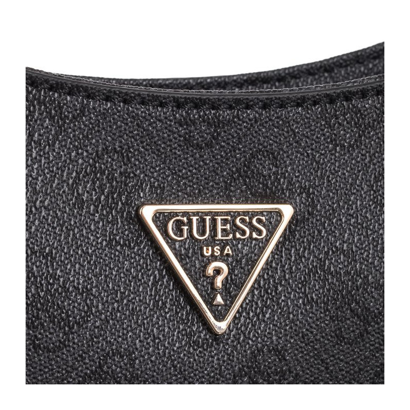 Guess Noelle Top Zip Shoulder Bag HWBG78 79180 Coal Logo (GU472-c) handbag