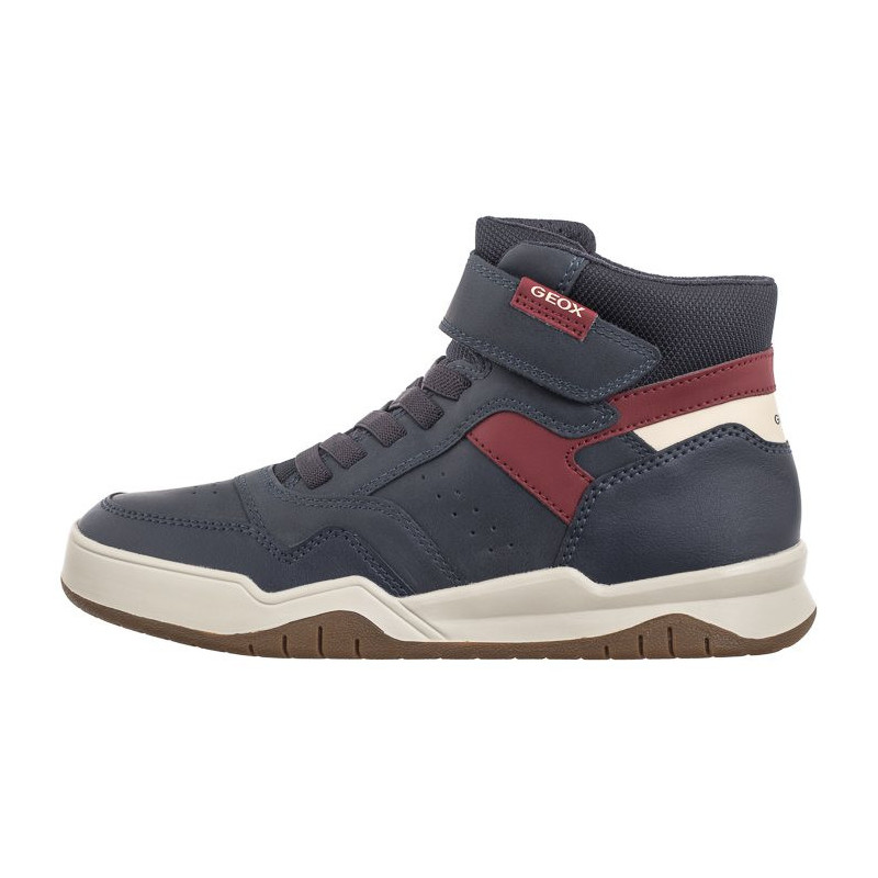 Geox J Perth B. F - Wax.Syn+Nylon Navy/Dk Red J367RF 0MEFU C4244 (GE178-a) spordijalatsid