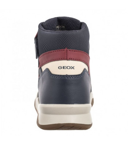 Geox J Perth B. F - Wax.Syn+Nylon Navy/Dk Red J367RF 0MEFU C4244 (GE178-a) sporta apavi