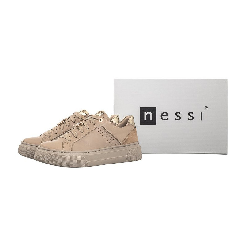 Nessi Beżowe 24585OZ 122 (NE391-b) shoes