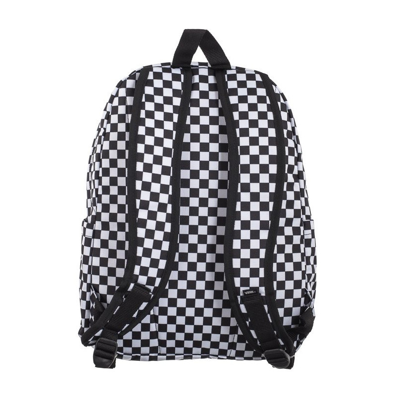 Vans Old Skool Check Backpack Black/Whi VN000H4XY281 (VA421-c) kuprinė