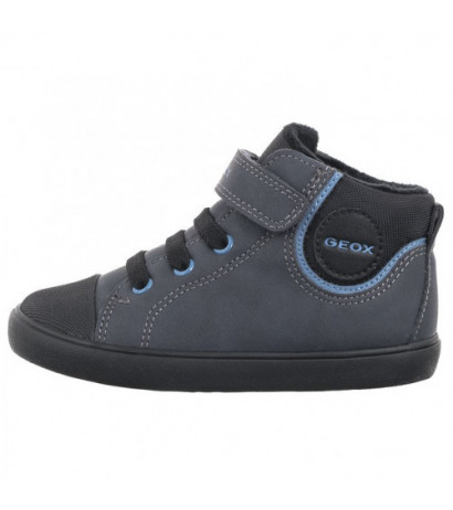 Geox B Gisli B. C Wax.Synt+Nylon Navy/Lt Blue B461NC 0MEFU C0693 (GE179-a) ankle boots