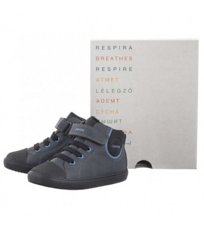 Geox B Gisli B. C Wax.Synt+Nylon Navy/Lt Blue B461NC 0MEFU C0693 (GE179-a) aulinukai