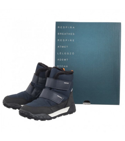 Geox J Trekkyup B Abx F - Nylon+Dbk Navy/Black J46MBF 0FU50 C0045 (GE180-a) boots