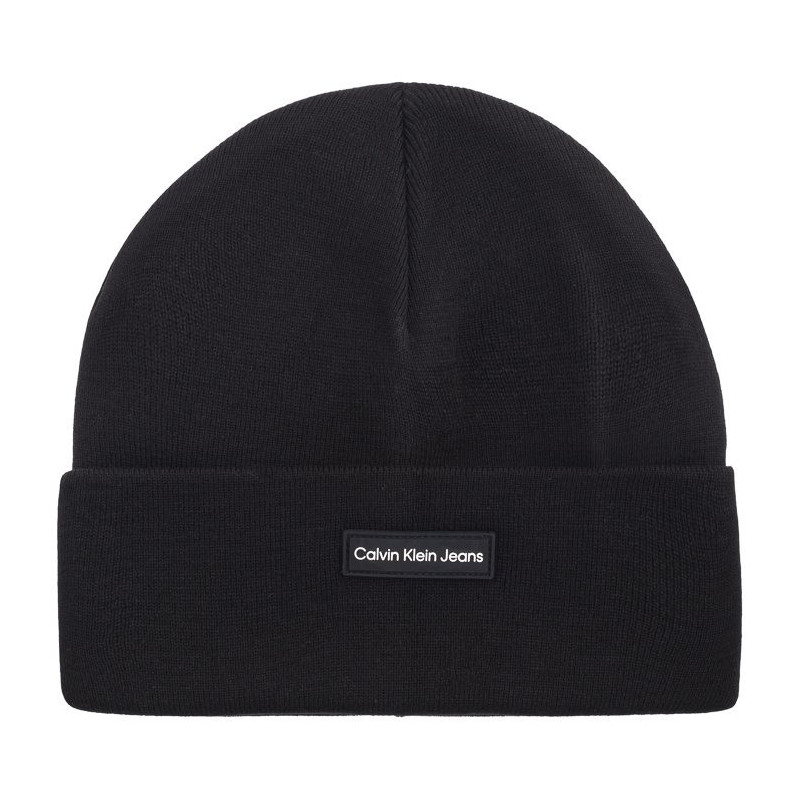 Calvin Klein Inst Patch Beanie Black K50K512142 BEH (CK538-a) cap