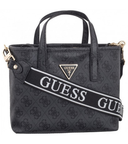 Guess Latona Mini Tote HWSG92 11750 Coal Logo (GU621-b) handbag