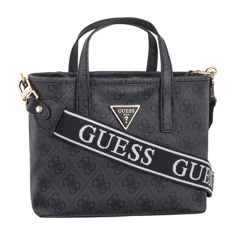 Guess Latona Mini Tote HWSG92 11750 Coal Logo (GU621-b) handbag