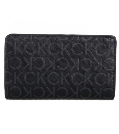 Calvin Klein CK Daily MD Bifold Mono Black Monogram Pu K60K612683 0GM (CK535-a) handbag