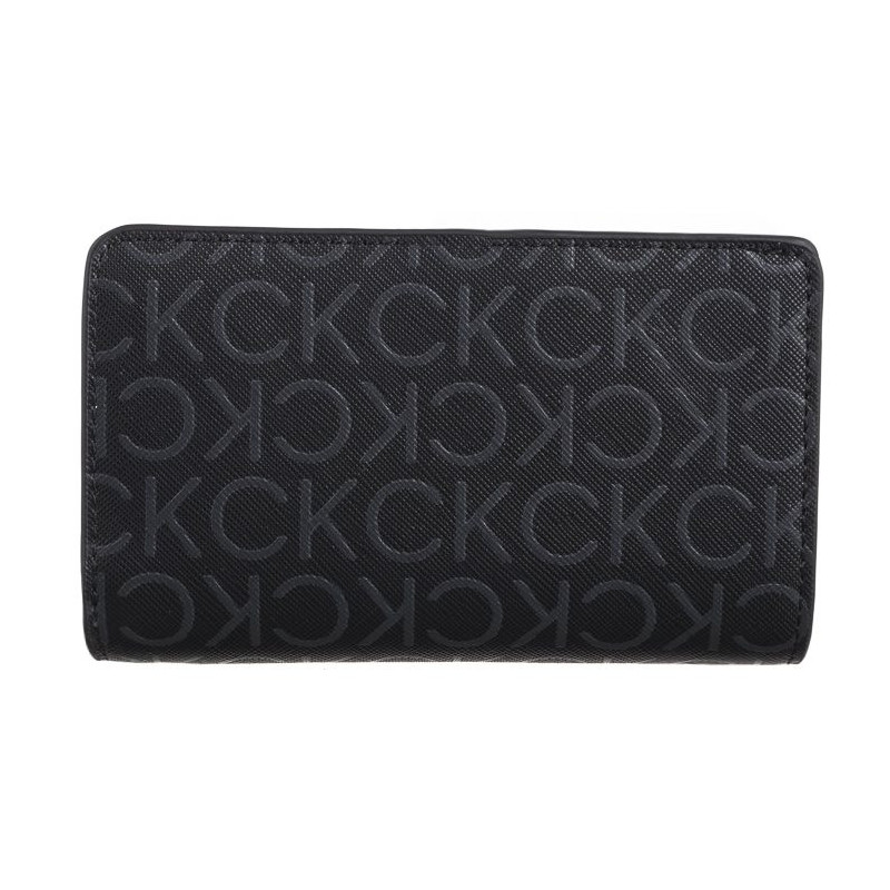 Calvin Klein CK Daily MD Bifold Mono Black Monogram Pu K60K612683 0GM (CK535-a) käekott