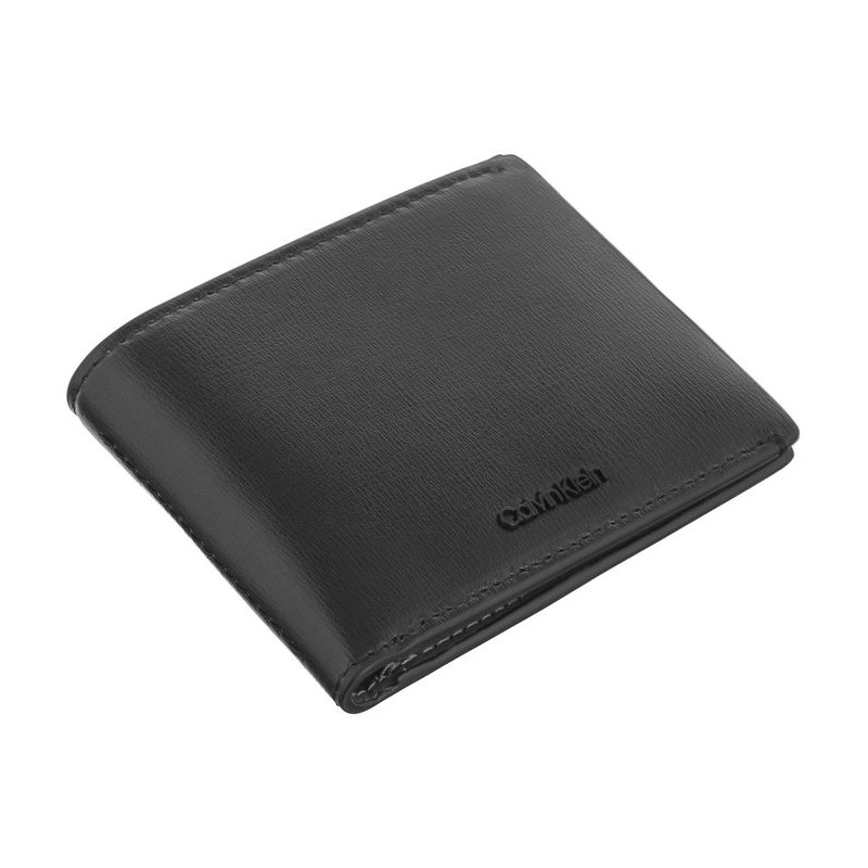 Calvin Klein Clean Esntl Bifold 5CC W/Coin CK Black Palmellato K50K512264 BEH (CK536-a) rokassoma