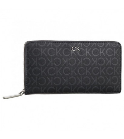 Calvin Klein CK Daily XL Zip Around Mono Black Monogram Pu K60K612442 0GM (CK533-a) rankinė