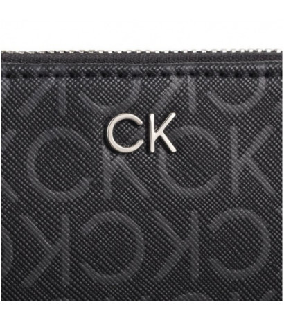 Calvin Klein CK Daily XL Zip Around Mono Black Monogram Pu K60K612442 0GM (CK533-a) rankinė