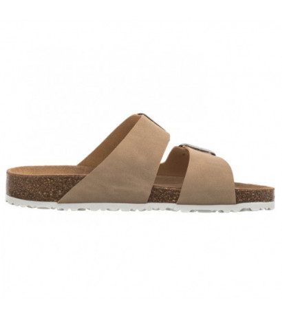 Tamaris Beżowe 1-27533-42 353 Taupe Nubuc (TM445-b) Sieviešu apavi/Flip Flops