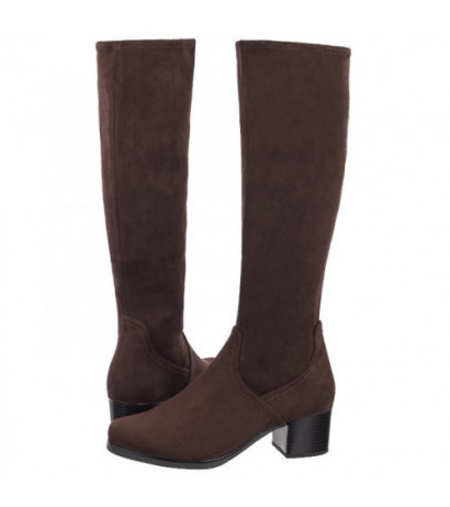 Caprice Brązowe 9-25506-41 302 Dk Brown Stretch (CP381-d) kingad