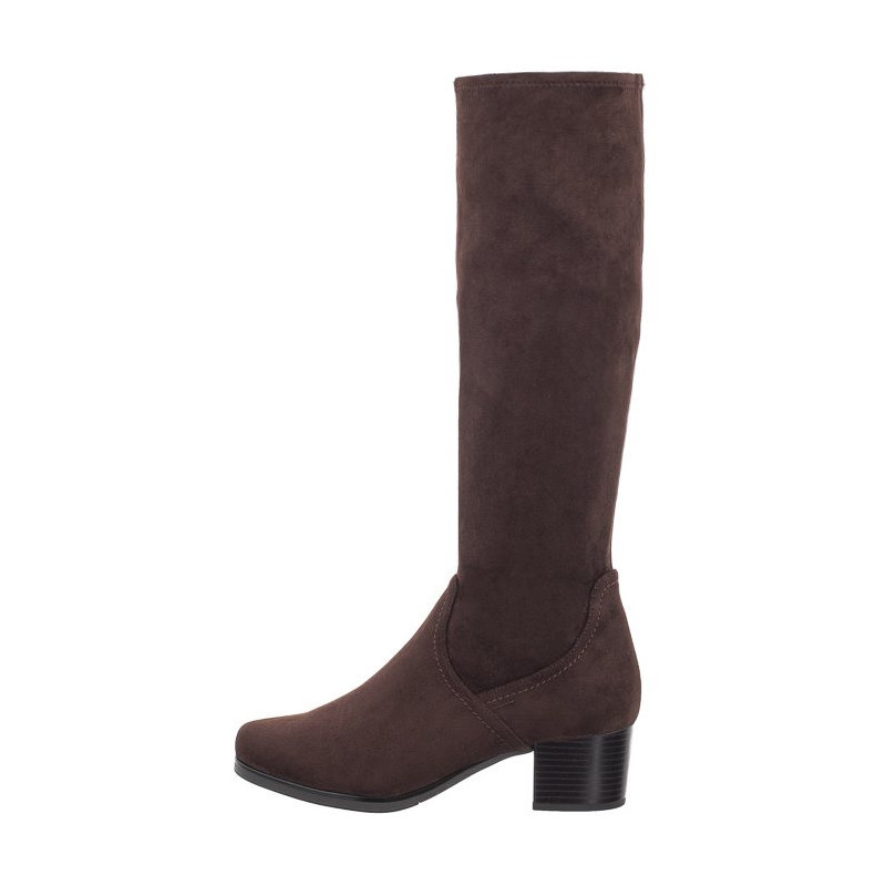 Caprice Brązowe 9-25506-41 302 Dk Brown Stretch (CP381-d) bateliai