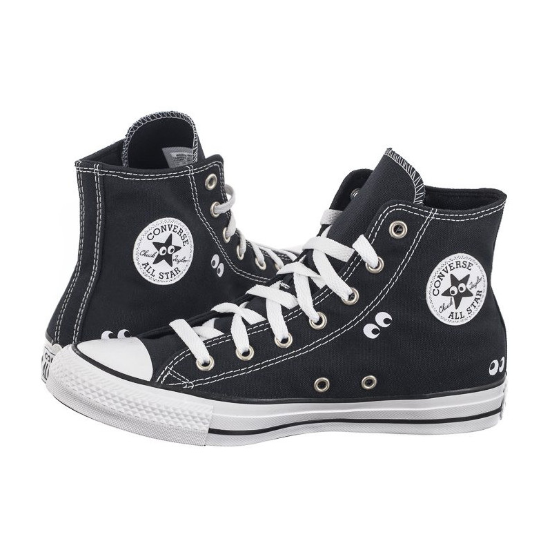 Converse CTAS Hi Black/White/Black A10386C (CO701-a) apavi