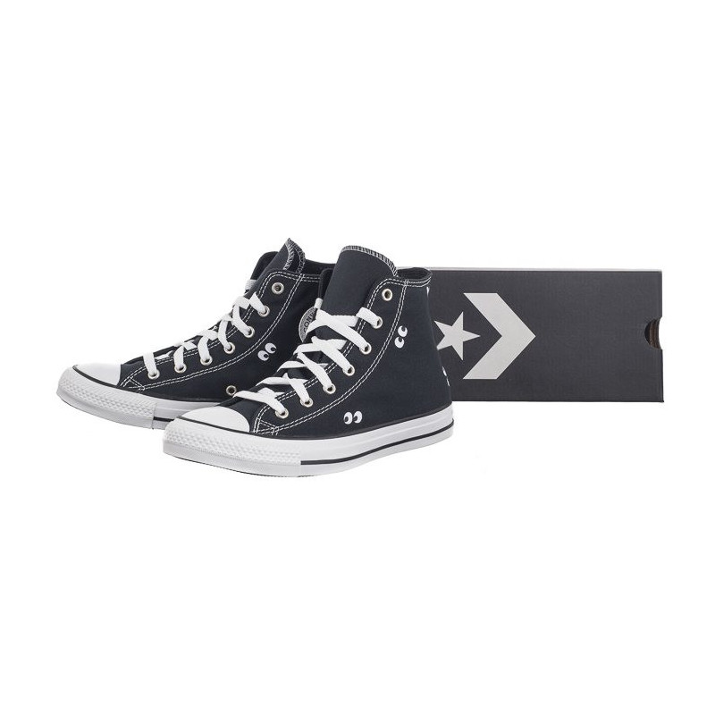 Converse CTAS Hi Black/White/Black A10386C (CO701-a) apavi