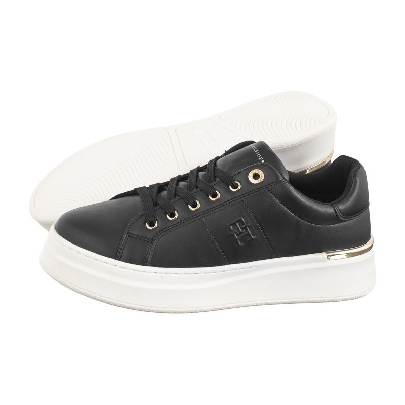 Tommy Hilfiger Low Cut Lace-Up Sneaker Black T3A9-33542-1351999 (TH1140-a) spordijalatsid