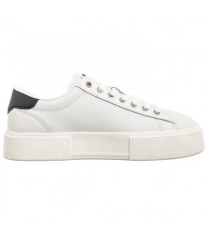 Tommy Hilfiger TJW Foxing Flatform Sneaker Ecru/Black EN0EN02567 YBL (TH1117-b) spordijalatsid