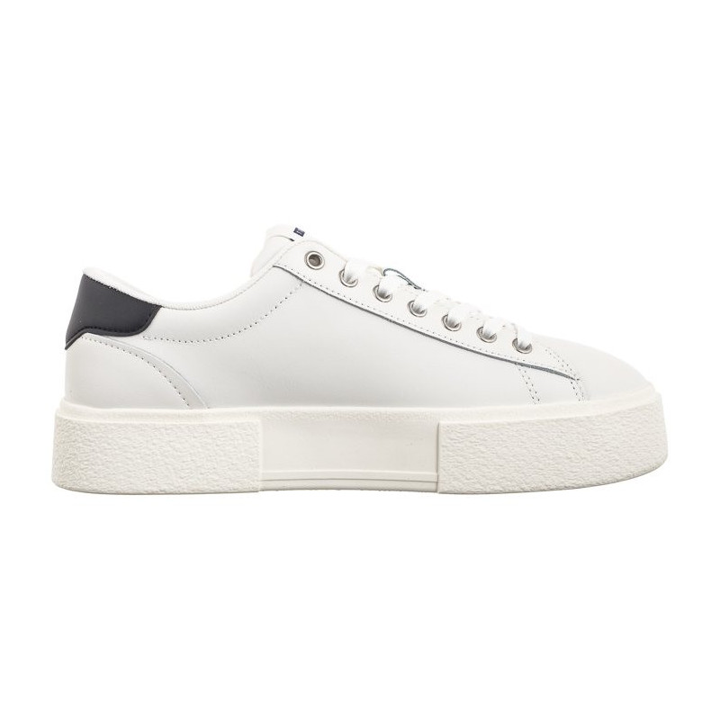 Tommy Hilfiger TJW Foxing Flatform Sneaker Ecru/Black EN0EN02567 YBL (TH1117-b) sportiniai bateliai