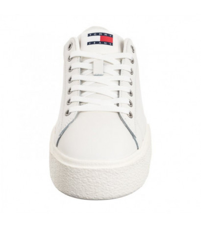 Tommy Hilfiger TJW Foxing Flatform Sneaker Ecru/Black EN0EN02567 YBL (TH1117-b) spordijalatsid