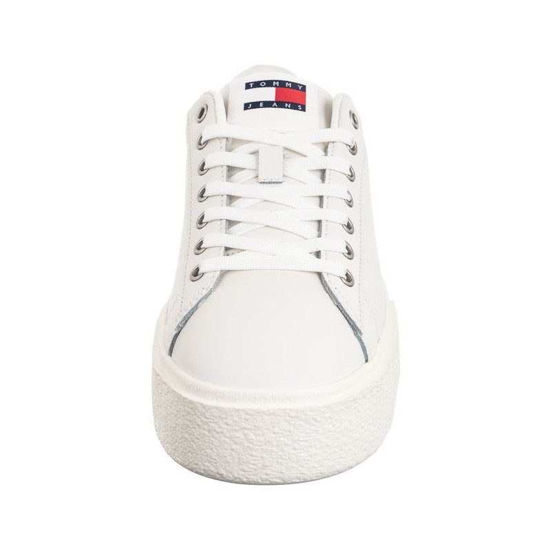 Tommy Hilfiger TJW Foxing Flatform Sneaker Ecru/Black EN0EN02567 YBL (TH1117-b) spordijalatsid