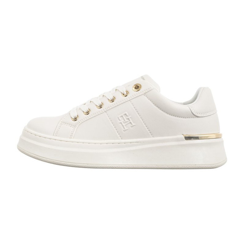 Tommy Hilfiger Low Cut Lace-Up Sneaker Off White T3A9-33542-1351530 (TH1140-b) sporta apavi