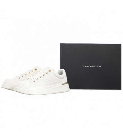 Tommy Hilfiger Low Cut Lace-Up Sneaker Off White T3A9-33542-1351530 (TH1140-b) sporta apavi