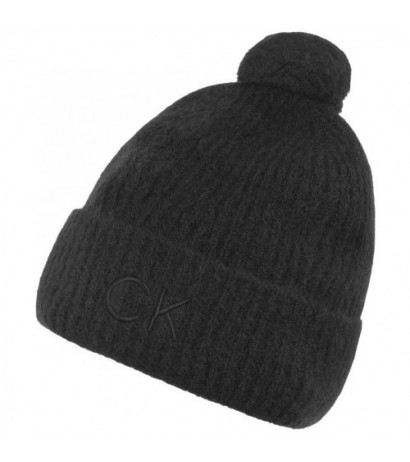 Calvin Klein CK Emboidery Airy Pompom Beanie Ck Black K60K612586 BEH (CK552-a) cap